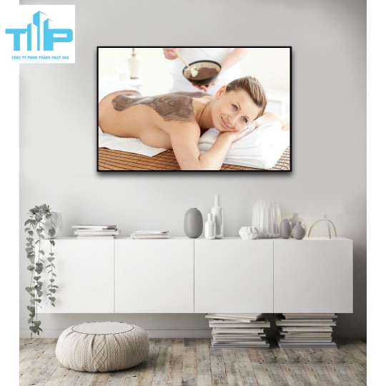 Khung tranh tráng gương- tranh trang trí cho spa, thẩm mỹ viện 8