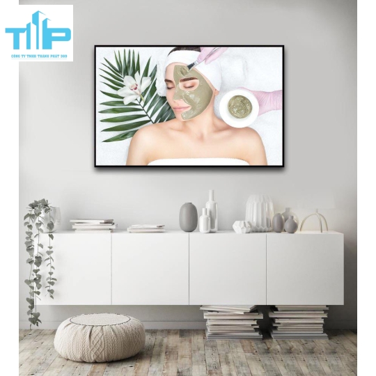 Khung tranh tráng gương- tranh trang trí cho spa, thẩm mỹ viện 8