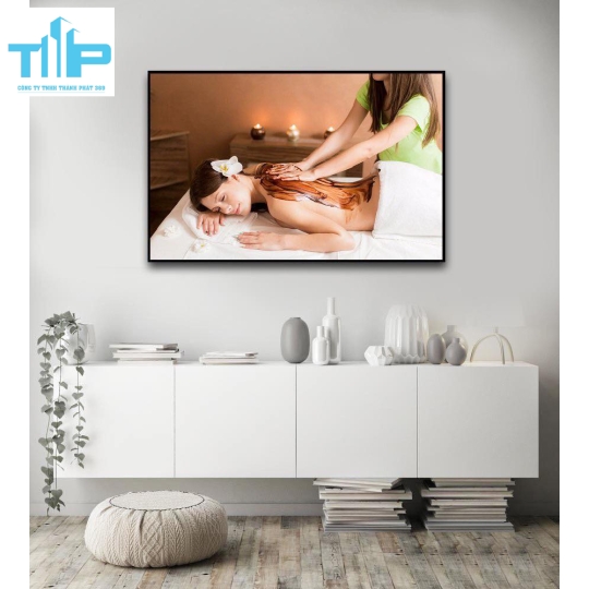 Khung tranh tráng gương- tranh trang trí cho spa, thẩm mỹ viện 8