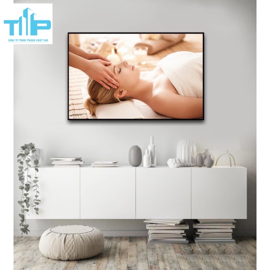 Khung tranh tráng gương- tranh trang trí cho spa, thẩm mỹ viện 8