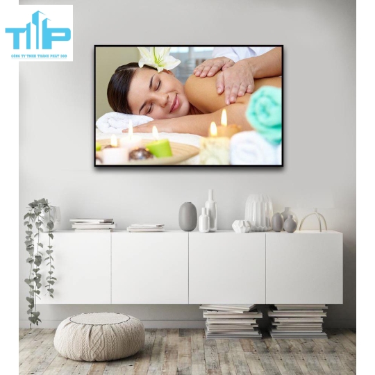 Khung tranh tráng gương- tranh trang trí cho spa, thẩm mỹ viện 9
