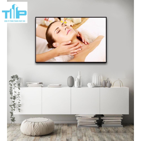 Khung tranh tráng gương- tranh trang trí cho spa, thẩm mỹ viện 9