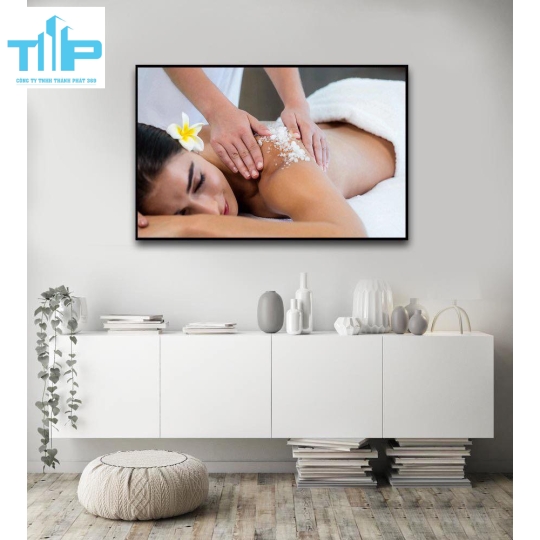 Khung tranh tráng gương- tranh trang trí cho spa, thẩm mỹ viện 9