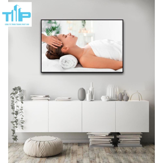 Khung tranh tráng gương- tranh trang trí cho spa, thẩm mỹ viện 9