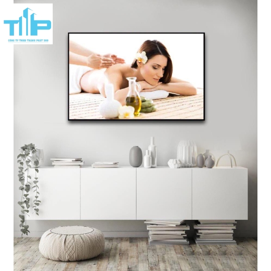 Khung tranh tráng gương- tranh trang trí cho spa, thẩm mỹ viện 9