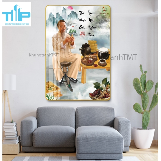 Tranh tráng gương cho dưỡng sinh, massage trị liệu