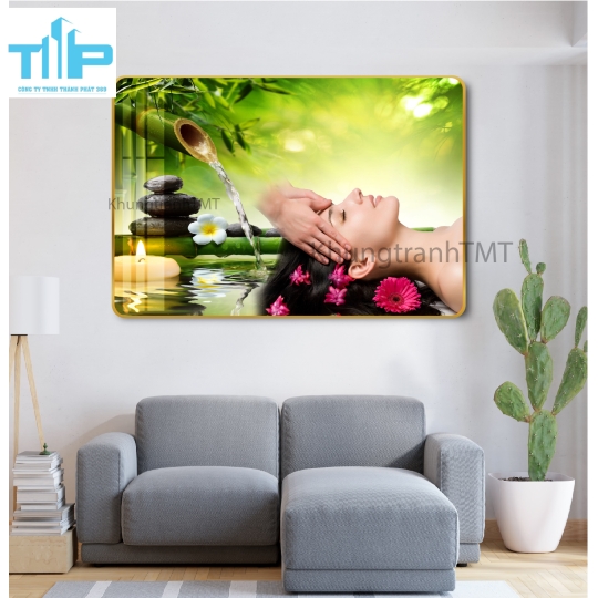 Khung tranh tráng gương - Thế giới dưỡng sinh - vật lý trị liệu - đả thông kinh lạc