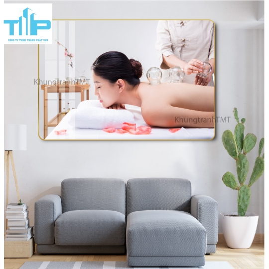 Khung tranh tráng gương - Thế giới dưỡng sinh - vật lý trị liệu - đả thông kinh lạc