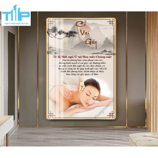 Khung tranh tráng gương - Kinh lạc thông suốt, bách bệnh tiêu tan