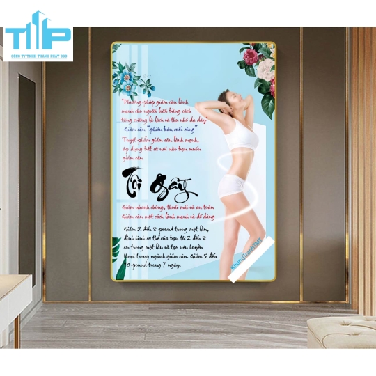 Khung tranh tráng gương - Kinh lạc thông suốt, bách bệnh tiêu tan