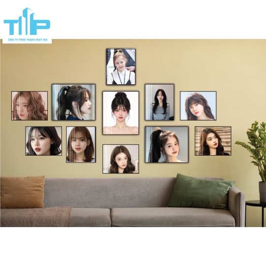 Mẫu tóc đẹp cho bé trai - bé gái , tranh formex giá rẻ HCM