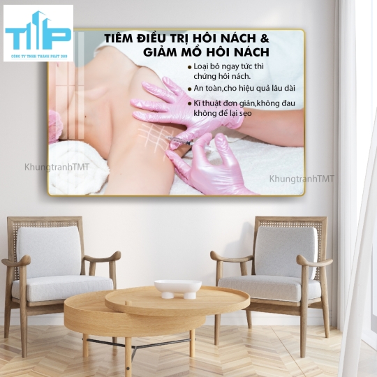 tranh trang trí, tinh xảo, thẩm mỹ, đẹp mắt cho thẩm mỹ viện spa về các vấn đề da