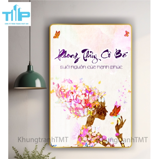 tranh trang trí đa dạng sản phẩm về chăm sóc dành cho spa thẩm mỹ viện 