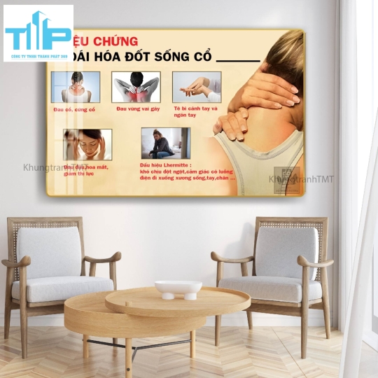 Khung tranh tráng gương - Dưỡng sinh điều trị đau cột sống, đốt sống cổ , vai gáy 