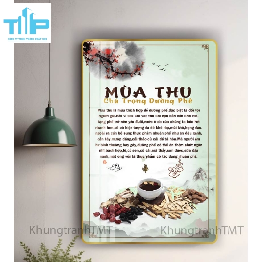 Khung tranh tráng gương - Cội nguồn của dưỡng sinh là dưỡng tâm 