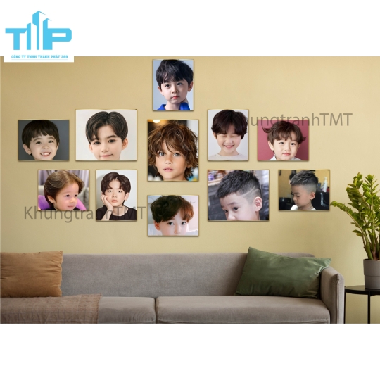 Mẫu tóc đẹp cho bé trai - bé gái , tranh formex giá rẻ HCM