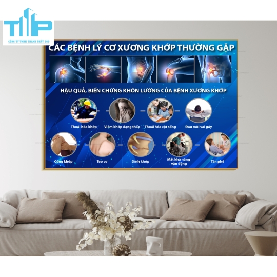 Khung tranh các bệnh về cơ xương khớp thường gặp P2