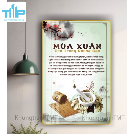 Khung tranh tráng gương - Cội nguồn của dưỡng sinh là dưỡng tâm 