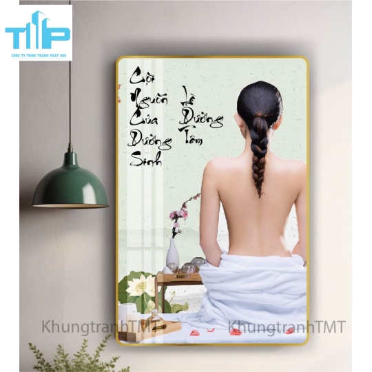 Khung tranh tráng gương - Cội nguồn của dưỡng sinh là dưỡng tâm 