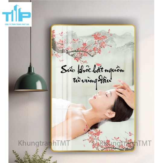 Khung tranh tráng gương - Cội nguồn của dưỡng sinh là dưỡng tâm 