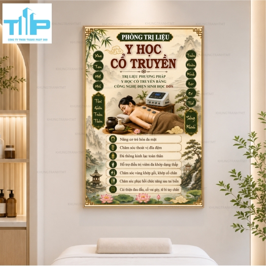 Tranh Treo Tường Sức Khỏe Cho Phòng Khám Và Trung Tâm Trị Liệu