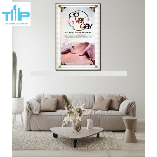 Tranh dưỡng sinh, massage trị liệu 