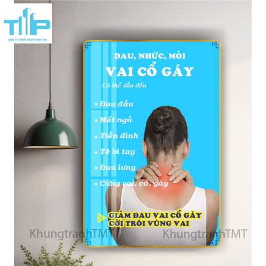 Khung tranh tráng gương - Dưỡng sinh- Massage trị liệu 