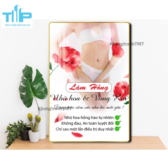 tranh trang trí treo tường làm đẹp, sang trọng cho spa, thẩm mỹ viện 
