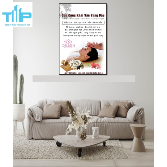 Tranh dưỡng sinh, massage trị liệu 