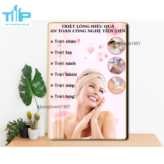 tranh trang trí treo tường làm đẹp, sang trọng cho spa, thẩm mỹ viện 