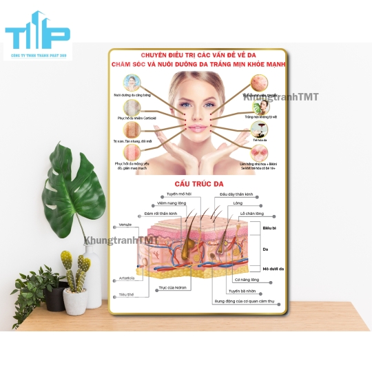 Khung tranh tráng gương  tiêm filler- meso