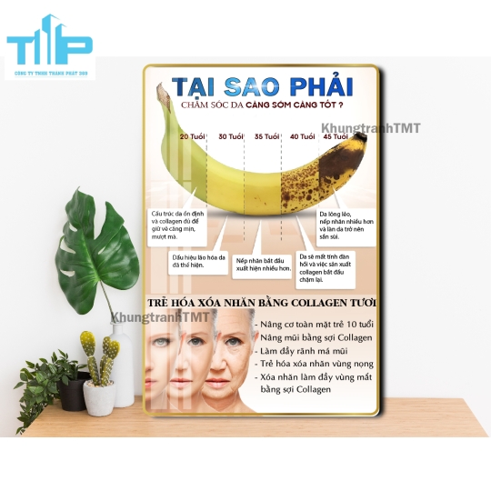 khung tranh thẩm mỹ sang trọng dành cho spa thẩm mỹ viện 