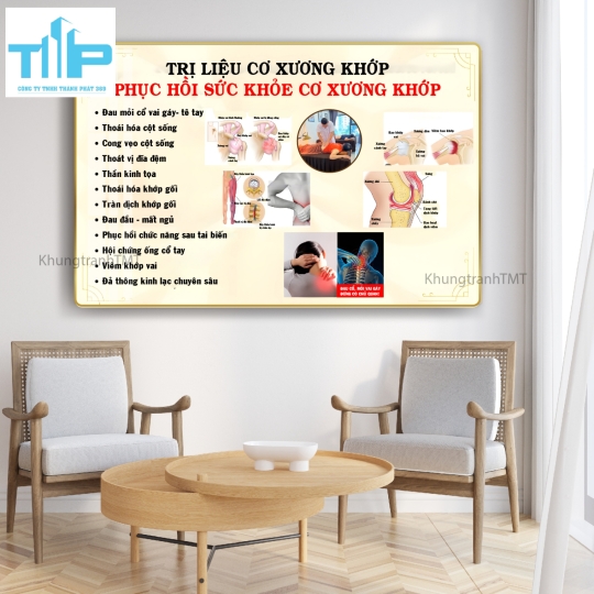 Khung tranh tráng gương - Dưỡng sinh- Massage trị liệu- Chăm sóc, bảo dưỡng vùng đầu