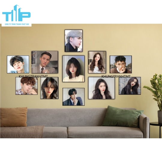 Mẫu tóc đẹp cho bé trai - bé gái , tranh formex giá rẻ HCM