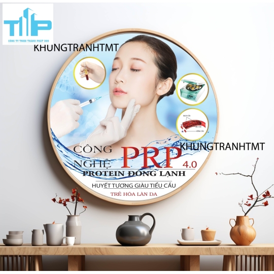 Khung tranh tráng gương - Tranh tròn Nguyên nhân nám - tàn nhang - các vấn đề về da