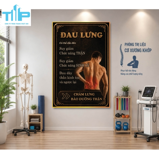 Tranh Treo Tường Sức Khỏe Cho Phòng Khám Và Trung Tâm Trị Liệu