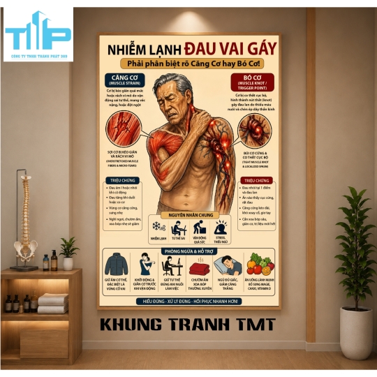 TRANH TRÁNG GƯƠNG Y KHOA – GIẢI PHÁP TRANG TRÍ VÀ TƯ VẤN SỨC KHỎE CHUYÊN NGHIỆP