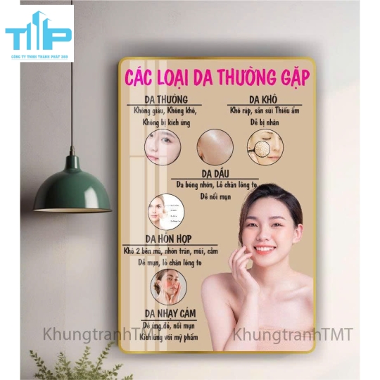 Tranh tráng gương các loại da thường gặp và nguyên nhân gây ra