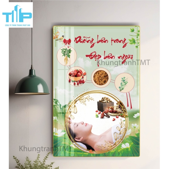 Tranh dưỡng trong đẹp ngoài tráng gương cao cấp 