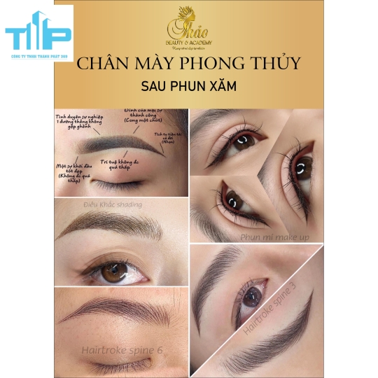 Khung tranh tráng gương -Bộ 3 tranh - Tranh nối mi siêu đẹp cho tiệm nối mi, spa, nail
