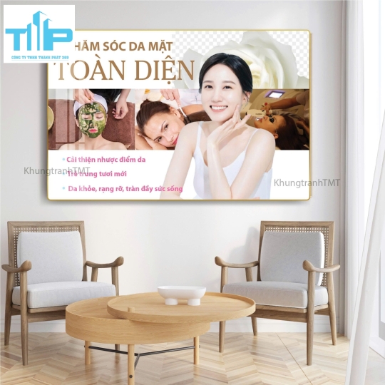 Quy trình lấy mụn an toàn, hiệu quả, không thâm - Tranh tráng gương treo tường 
