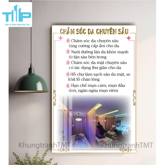 Quy trình lấy mụn an toàn, hiệu quả, không thâm - Tranh tráng gương treo tường 