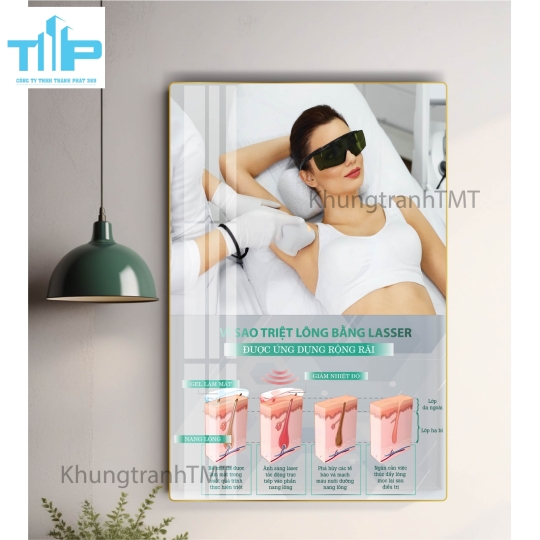 Tranh tráng gương Quá trình tăng sắc tố, lão hóa da,......