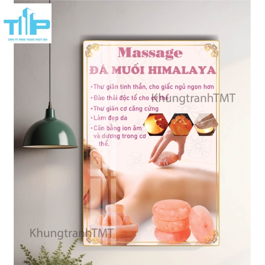 Tranh tráng gương trang trí - Tranh massage cho mẹ bầu - Tranh chăm sóc mẹ và bé 