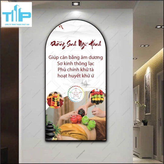 Tranh vòm dưỡng sinh ngũ hành- GIữ xương dưỡng khớp,....