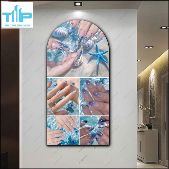 Tranh vòm mẫu nail hot trend cập nhật mới nhất