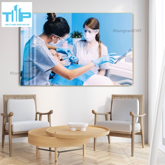 Bộ Tranh Decor Nha Khoa Hiện Đại Cho Phòng Khám