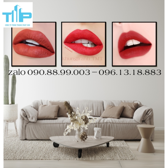 tranh phun xăm dành cho spa,nail, thẩm mỹ viện