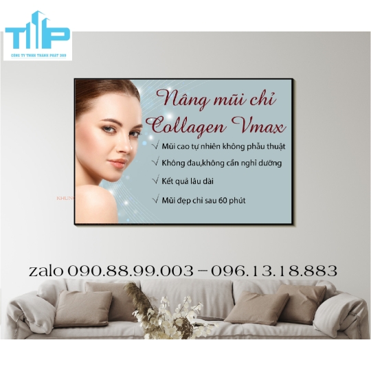 tranh điều trị và chăm sóc da cho spa thẩm mỹ viện