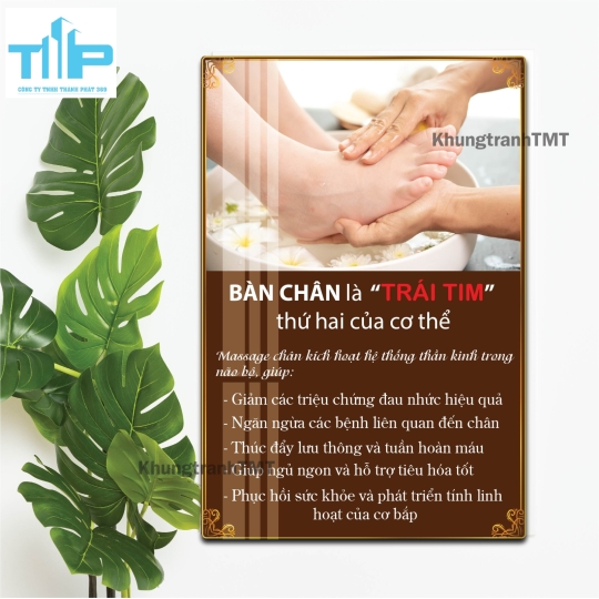 Tranh Tráng Gương Spa - Tranh Treo Tường Massage Sang Trọng & Thư Giãn